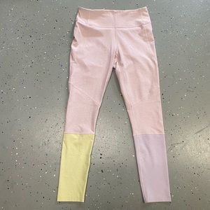 Outdoor Voices Tri Tone Warm Up Leggings